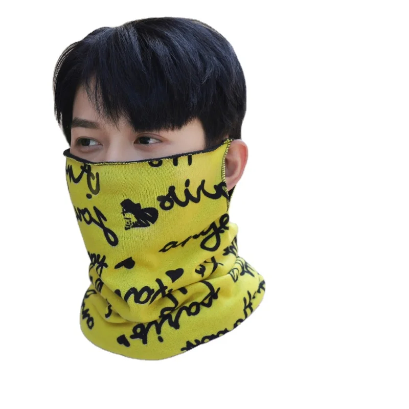 Linda Hot selling thick hanging ear mask for autumn and winter windproof and warm neck protection cold resistant scarf