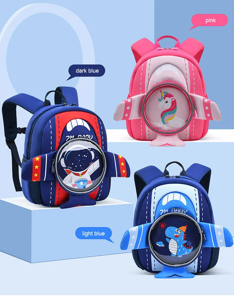 custom cartoon kids backpack high-capacity school backpack for period children boys and girls