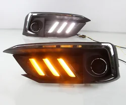 Дневные ходовые огни для Hon da Civic 2019-2020 ДХО противотуманные фары H onda civic 2019 передняя