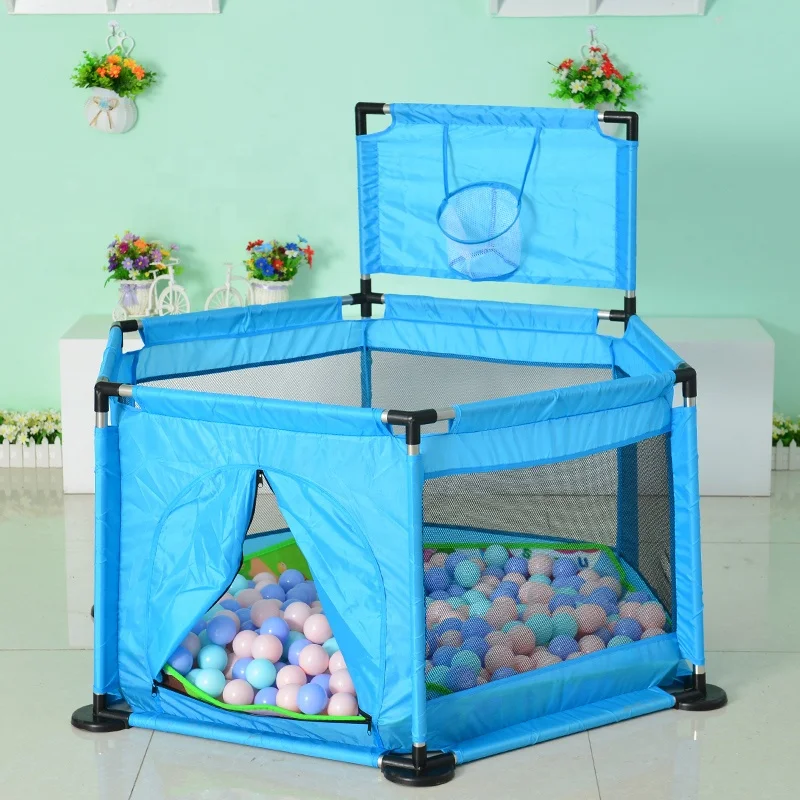 Baby playpen manufacture plastic modern custom folding safety travel fence large portable baby play yard playpen