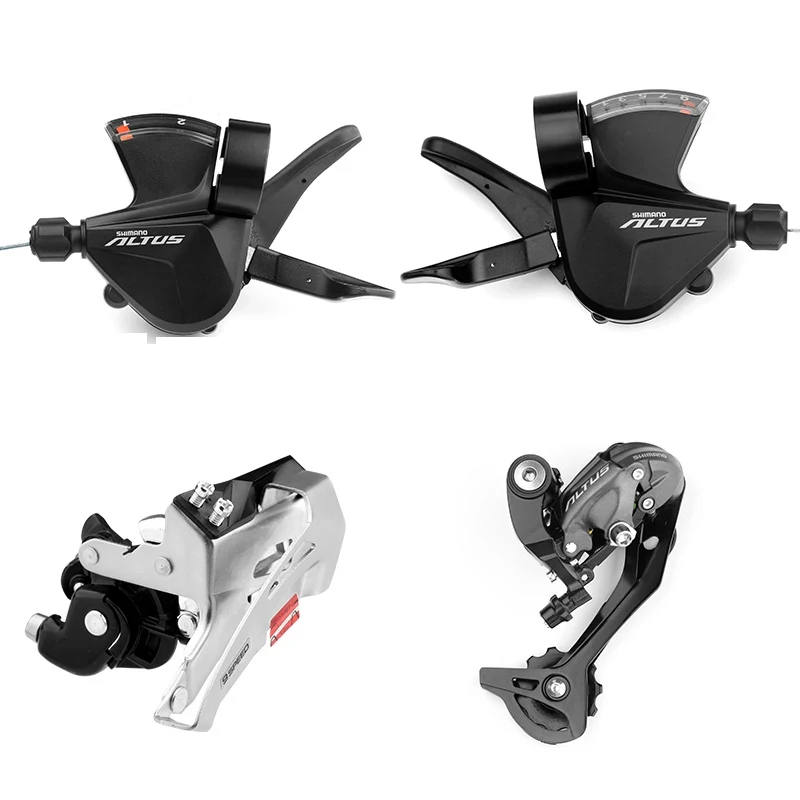 SHIMANO СМН Altus MTB переключения задний переключатель 3*9 скорость 18V FD-M2010 M2020 M370 SL-M2000 SL + RD FD велосипед деталей трансмиссии