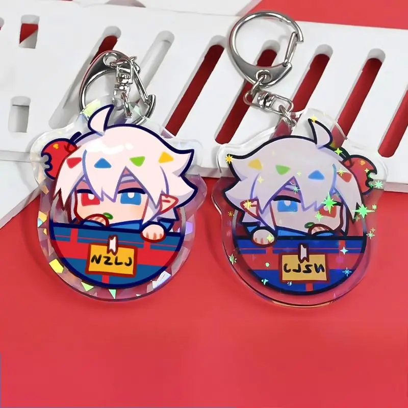 Anime peripheral Factory direct sales diy key chains Acrylic keychain customization