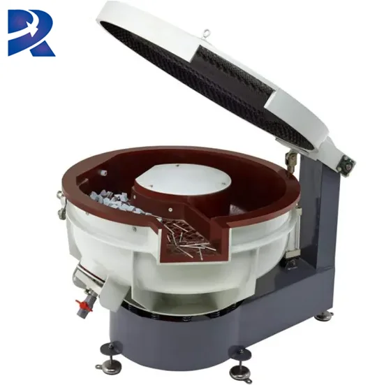 zinc alloy polisher finisher round vibration rotary tumbler brass polishing machine 135l