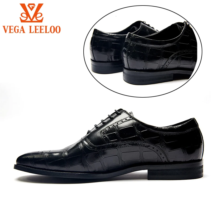 2021 Latest style Mens leather Italian dress shoes China manufacture men Oxford shoes big size 46