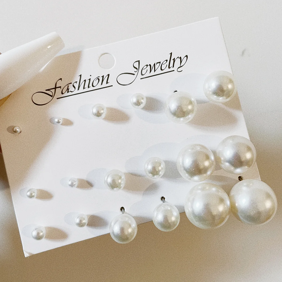 Fashion 18Pairs/set Colorful Gold Imitation Pearl Stud Earrings Set Women Korean Elegant White Pearl Earrings Jewelry For Gifts