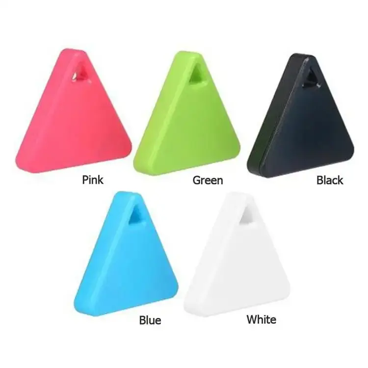 Factory Price Mini GPS Tracker Anti Lost Alarm Triangle Shape No Battery For Pets Kids