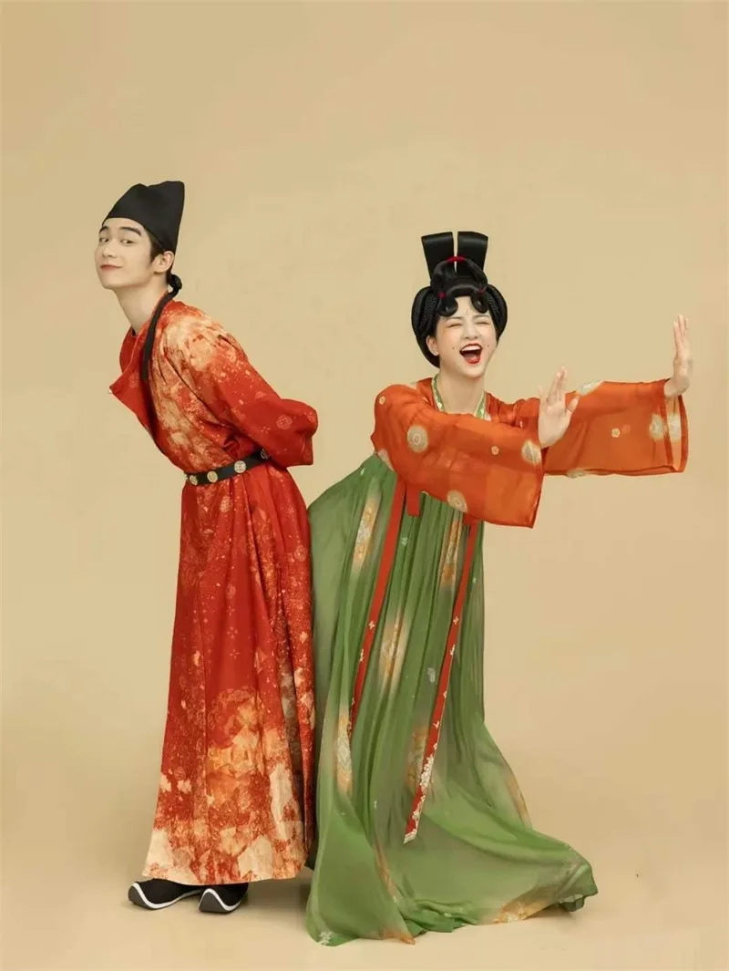 Hot Hanfu Spring And Summer Traditional Chinese Clothing both Men And Women