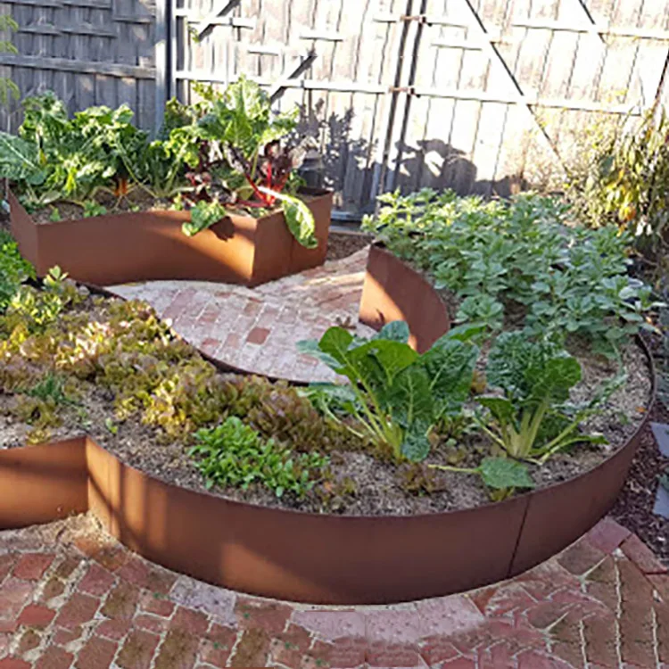 Lawn edging landscape corten steel garden lawn edging corten steel landscape