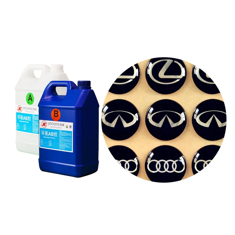 Комплект из двух компонентов, мягкая прозрачная эпоксидная смола 1:1 с защитой от ультрафиолета