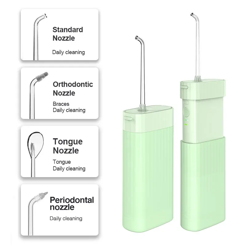 Portable Foldable Travel Best Teeth dental irrigation canal vibration Electric Toothbrush Irrigator Water Flosser