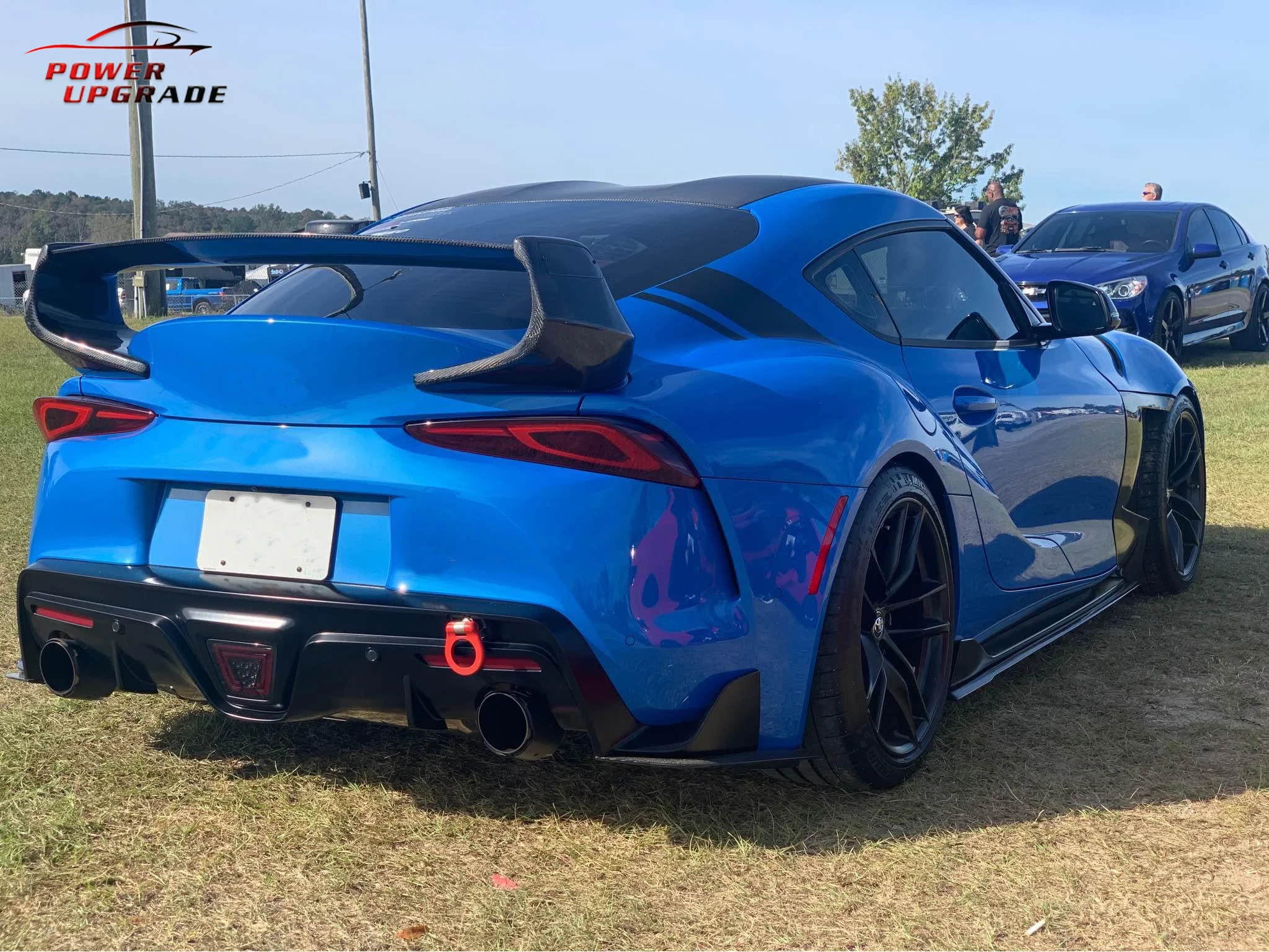 Carbon Fiber  Rear Trunk Wing For Toyota Gr Supra A90 A91 Mk5 ST Style Tail Wing Rear Spoiler Lip Wings Ducktail