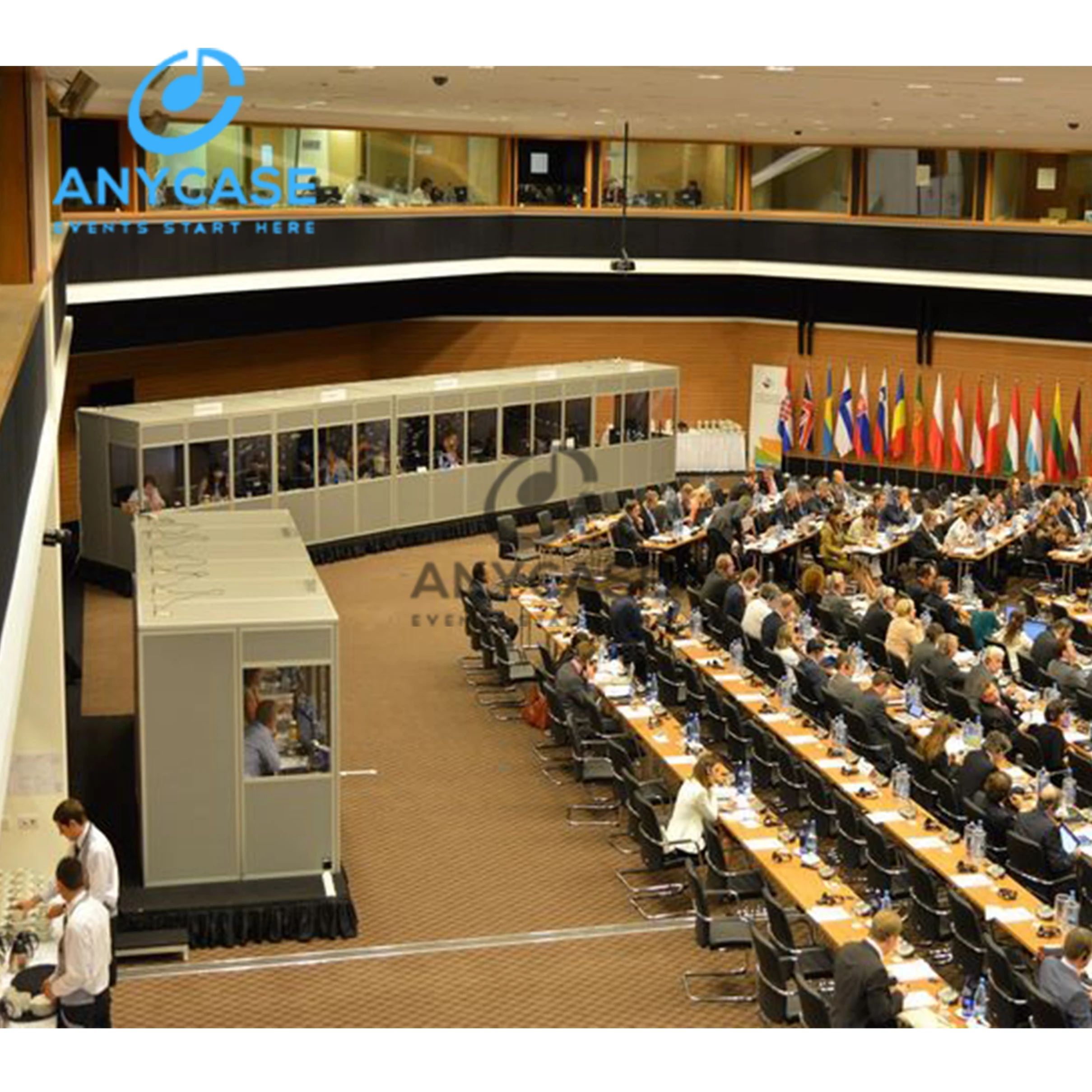 Мобильная камера переводчика для конференц-трансляции системы симуляции