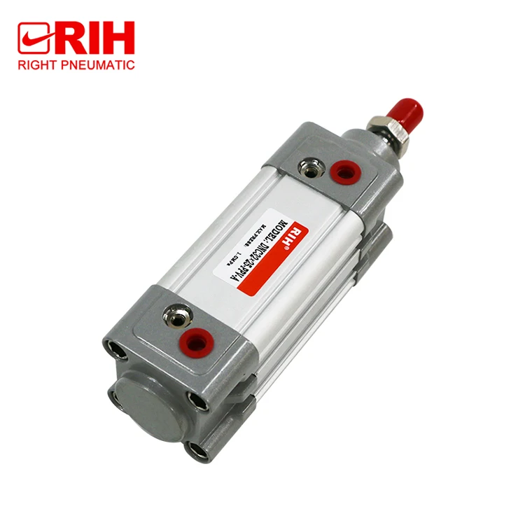 Long Service Time DNC Standard Aluminum Double Acting Air Pressure FE-STO Pneumatic Cylinder With Positioning