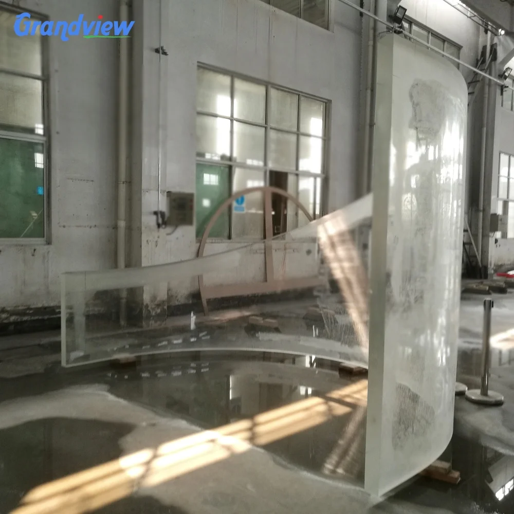 Acrylic aquarium tunnel for building underwater restaurant