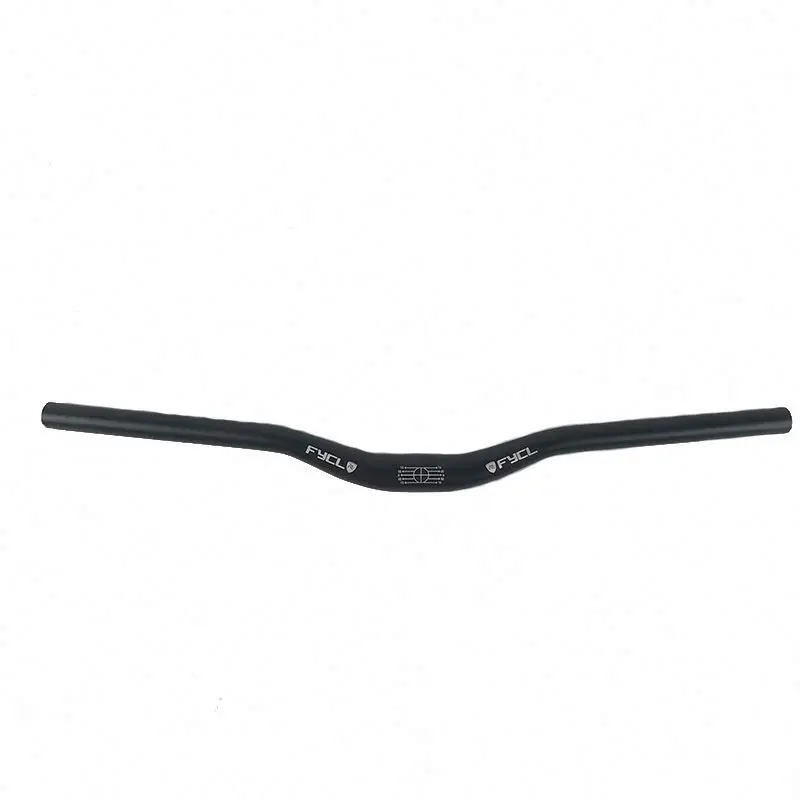 Aluminum Alloy Sandblasting Black Road Bicycle Straight Handlebar
