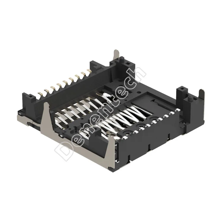 Denentech MicroSD 4.0 Standoff 2.43 push memory SD card connector