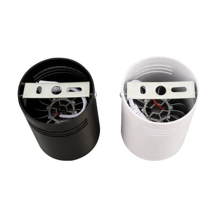 Surface mounted COB anti-glare spotlights high CRI high lumen downlights  circular ceiling downlights