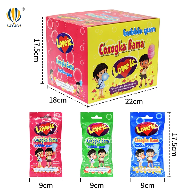 Custom Chewing Bubble Gum Chewing Gum Hot Products Halal Chewing Gum