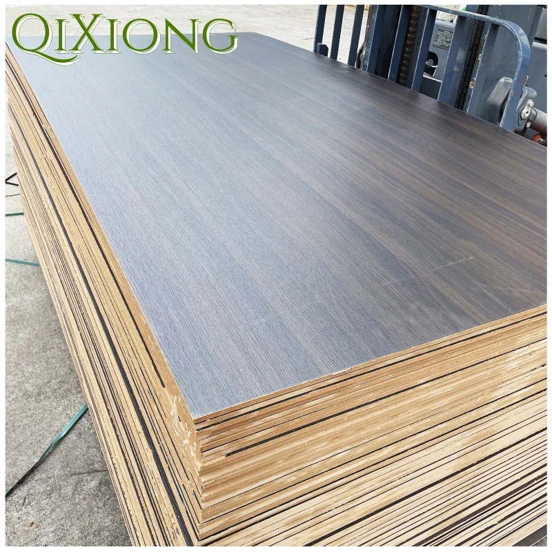 QIXIONG 2023 низкая цена оптовая продажа влагостойкий высокой плотности 3 мм меламиновое покрытие ламинированный MDF древесный меламин