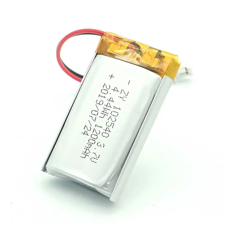 
Li Ion Recharge Batteries 3.7V 1200mAh 102540 Lipo Battery 