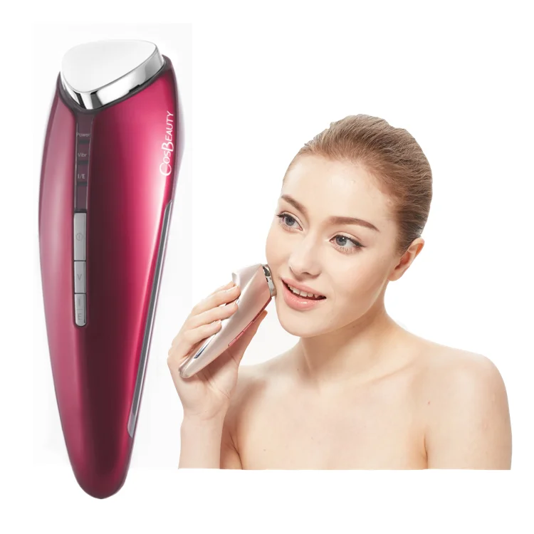 COSBEAUTY anti-aging products women beauty tools microcurrent facial massage ion hot and cold beauty neck face beauty device
