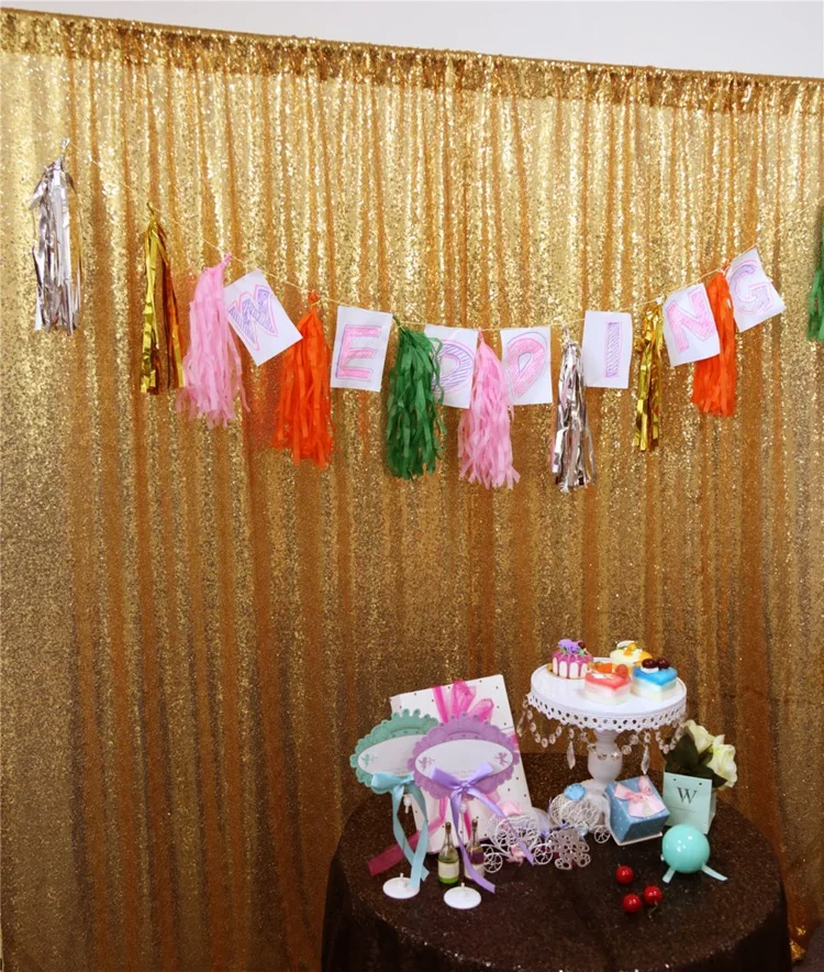 sequins shinning backdrop wedding curtain wedding backdrop