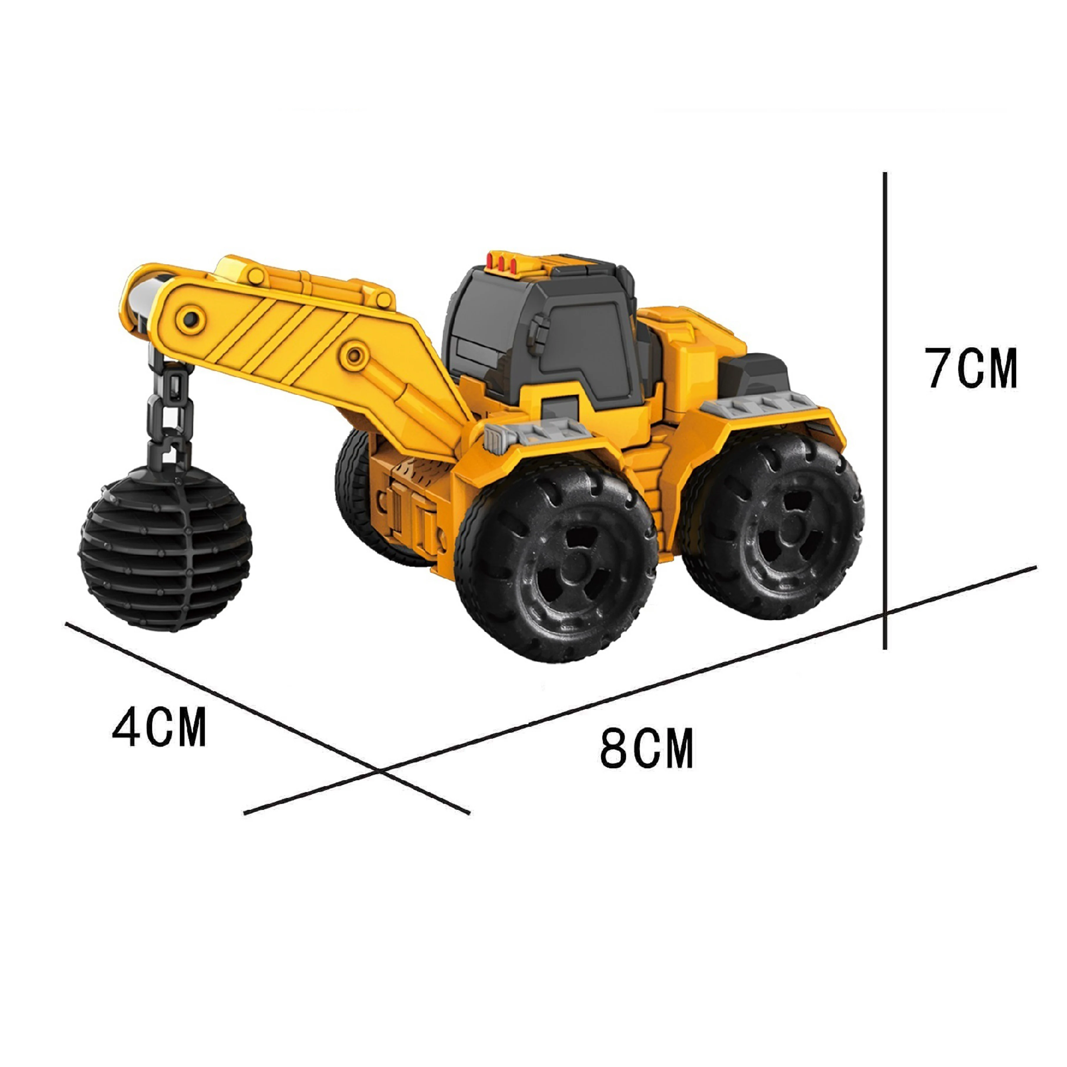 2023 Hot Sale Children  Educational Transform Action Assembled Plastic Vehicle Deformation Robot Model Car