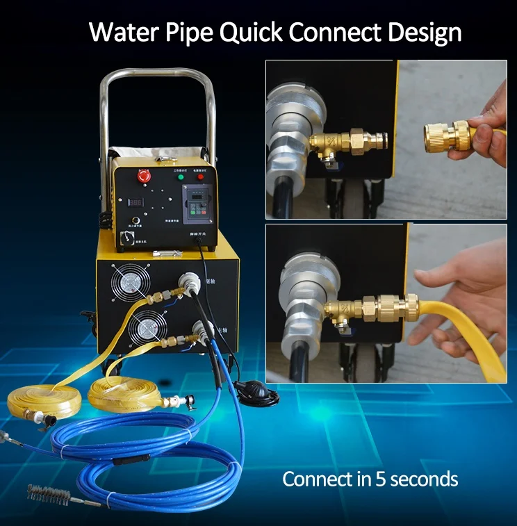 Boiler Tube Cleaner Heat Exchanger  chiller mentenance parts