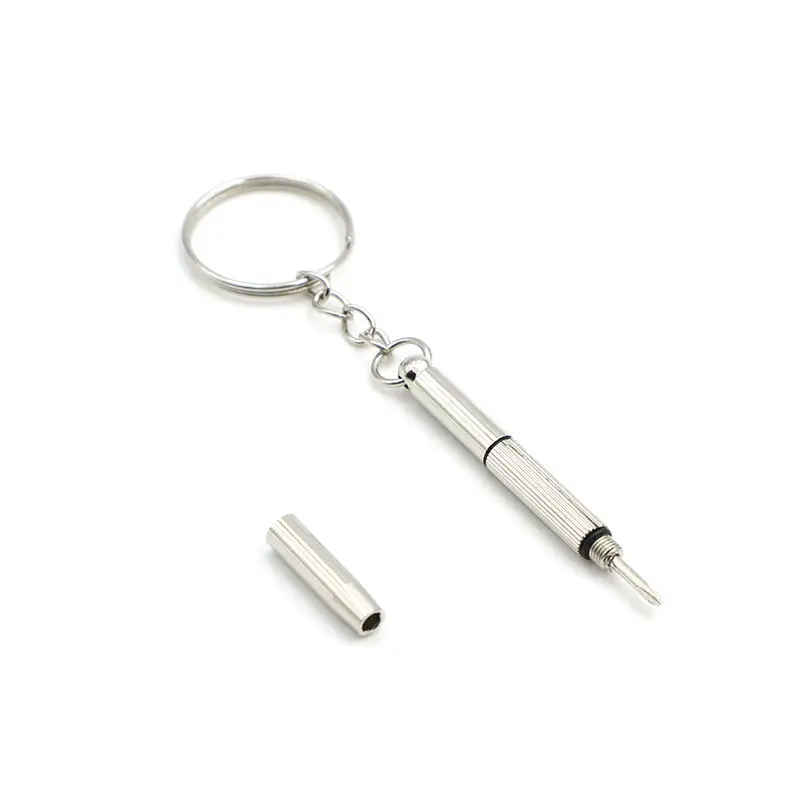 3 in 1 Mini Sunglasses Glasses mobile Watch Repair keychain screwdriver home essential tools glasses screwdriver