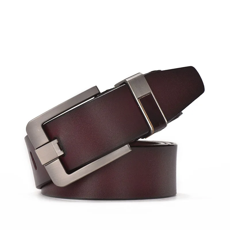 
Wholesale Fashion Waist Cow Hide Mens Genuine Leather Belts 