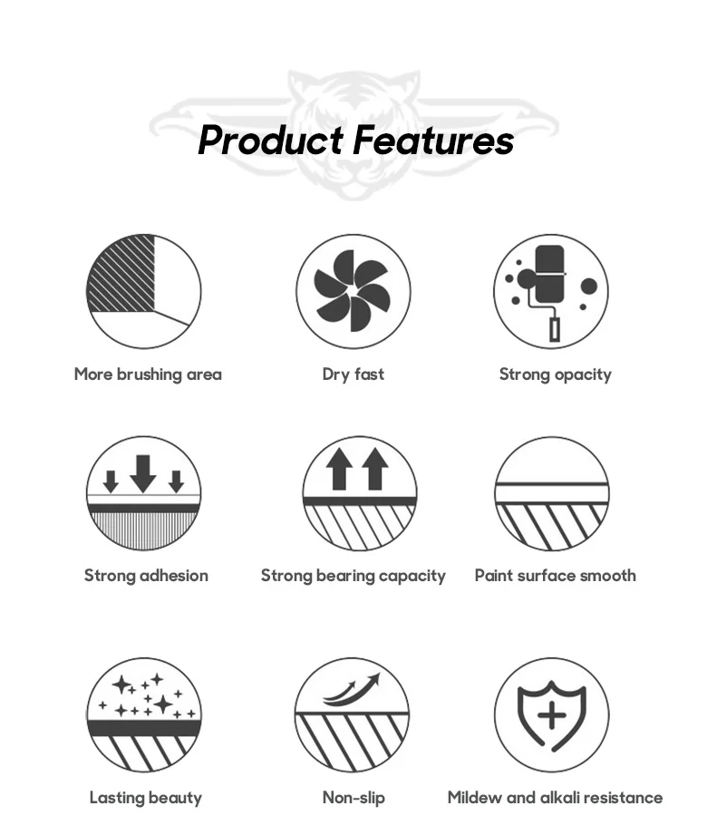 Free Sample  Epoxy Floor Paint decorative garage paint/garden paint/court floor paint