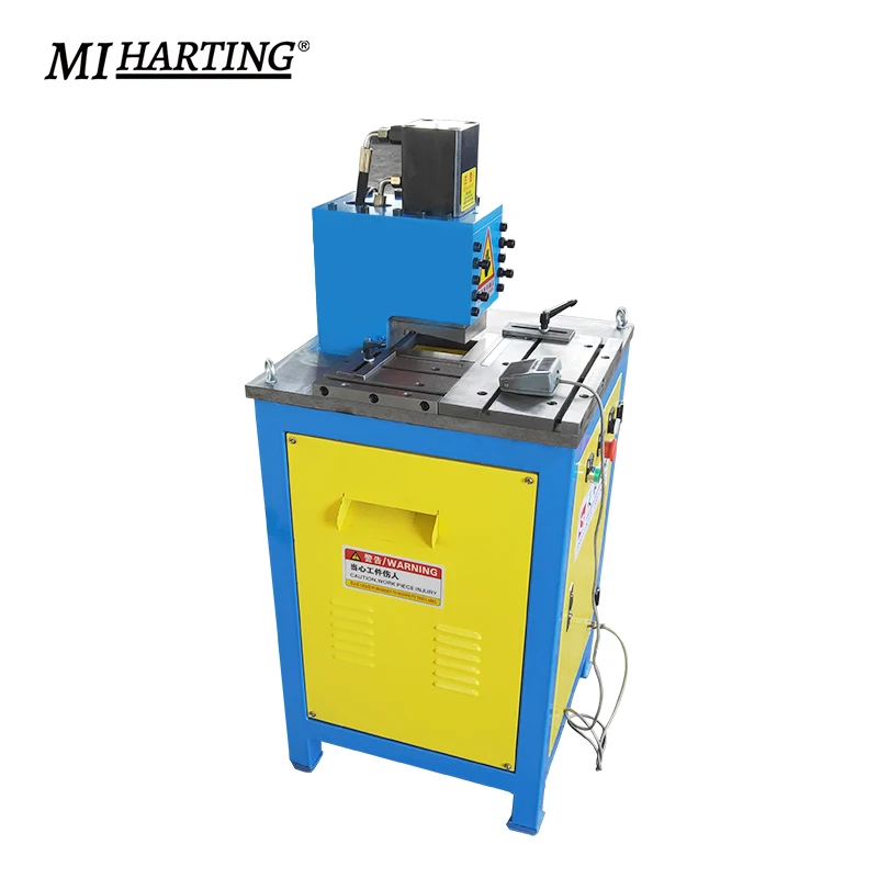 QD-1.2x80 Metal Sheet Pneumatic Notching Machine 90 degree Sheet Metal Angle Cutting Machine