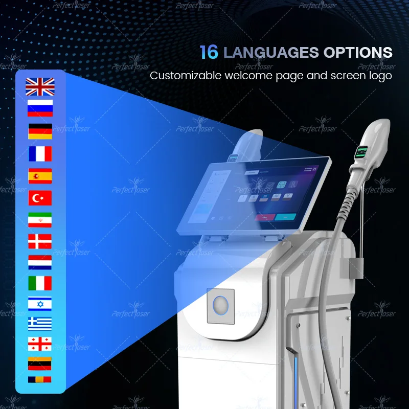 Perfectlaser 430 480 530 560 640nm IPL Laser Skin Rejuvenation Beauty Machine Professional 3500W OPT SHR IPL Laser Machine