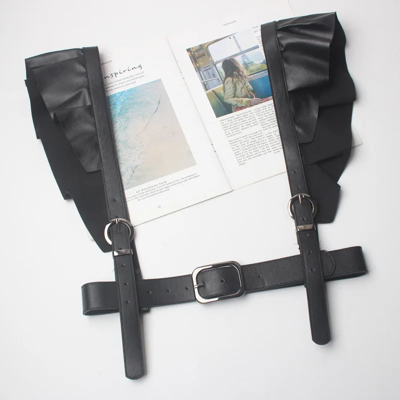 Женские подвязки в стиле панк, ремни, портупея для тела, ремень, сексуальное нижнее белье, кожаные нагрудные подтяжки