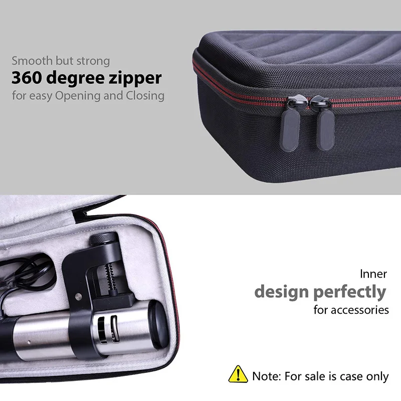 
Travel waterproof cooking tools storage eva for Anova Culinary Sous Vide Precision Cooker tool box 