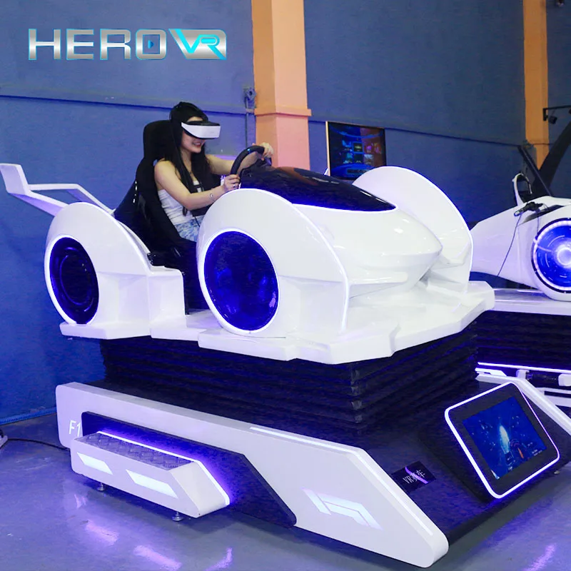 HEROVR торговый центр виртуальной реальности аркадная игра 3 DOF 9d VR скоростной автомобиль гоночный симулятор для ребенка