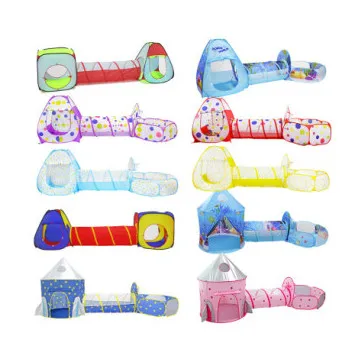 YIRABBIT kids play baby pool ball tent  with tunnel