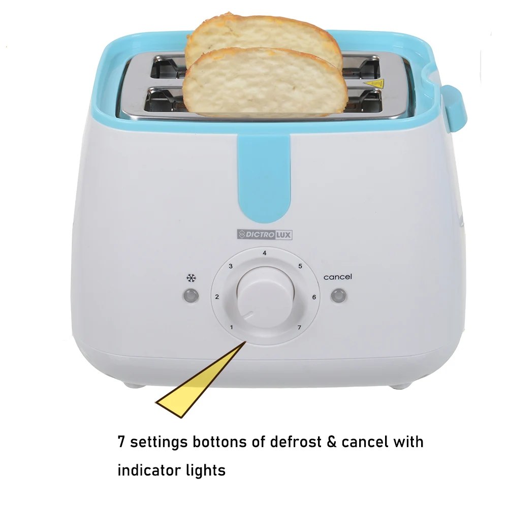 small size pop up toaster plastic body sandwitch maker double strip  bread popup toasters oven parts household