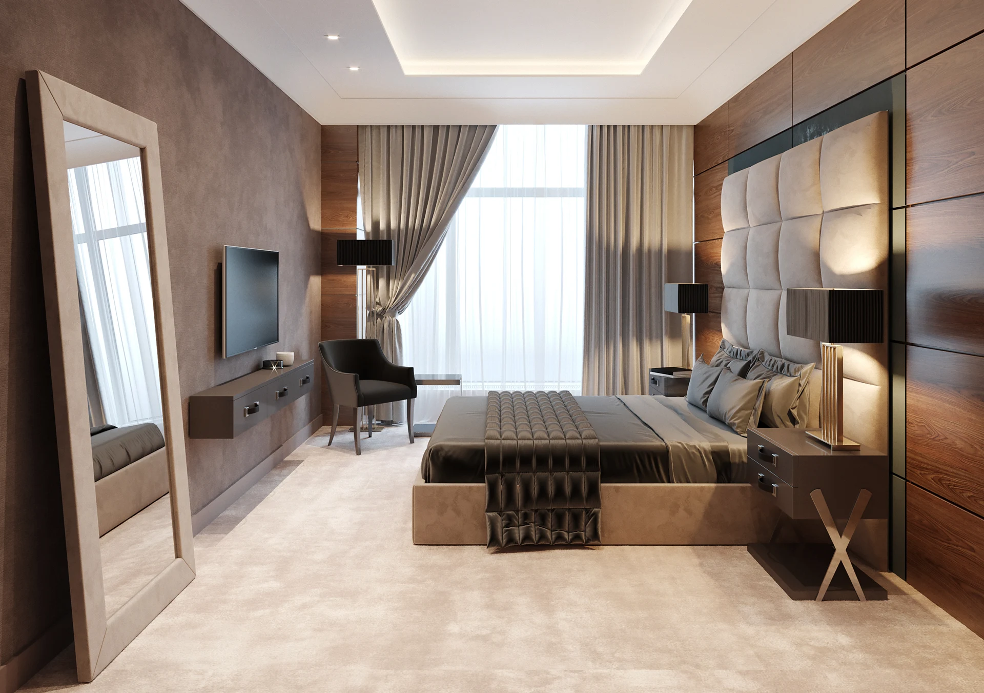 Создание High End комплект из итальянских дизайнерских Роскошная мягкая двуспальная кровать набор отельная спальная мебель для проекта