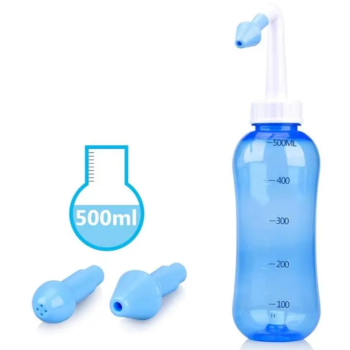Hot selling sinus aspirator nasal pot adult children nasal cavity cleaning irrigator