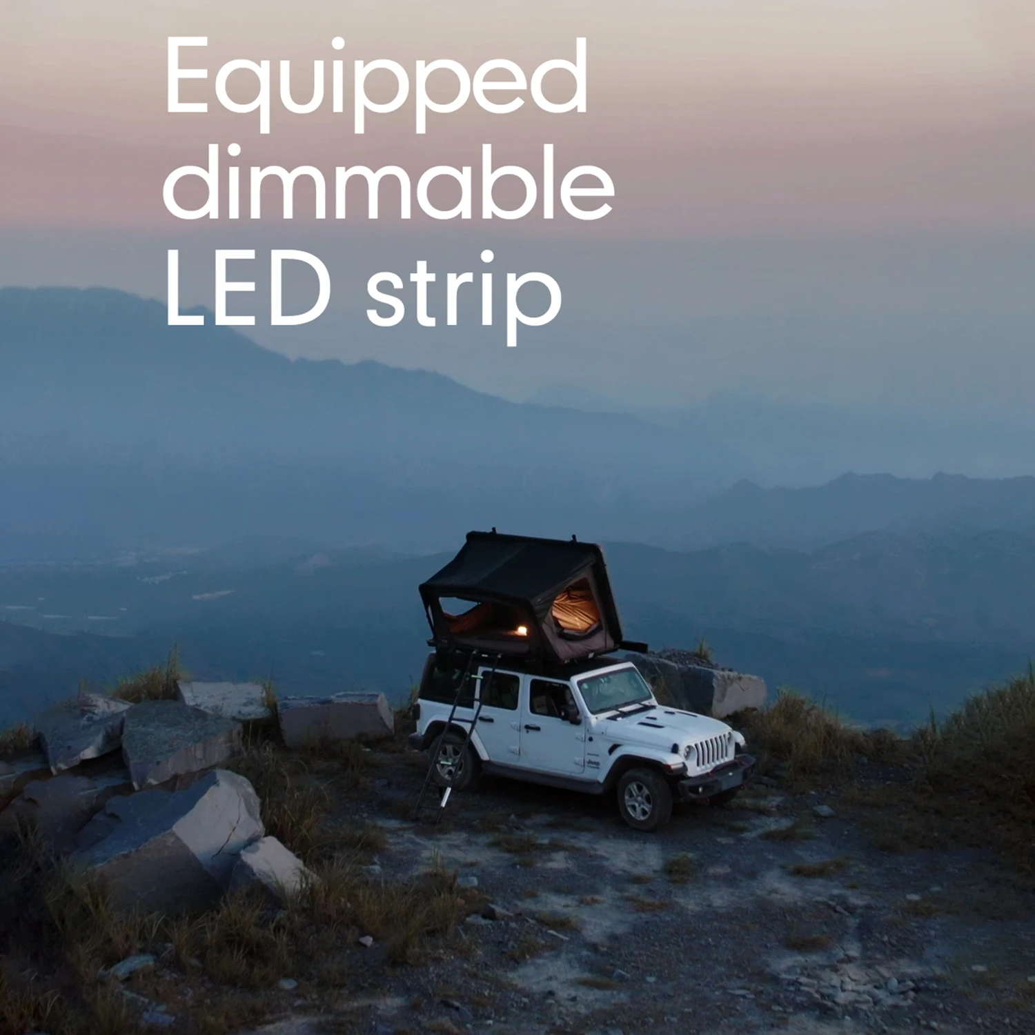 Wild Land Desert Cruiser Car Roof Top Hard Shell 4WD tent waterproof overlandig offraod camping