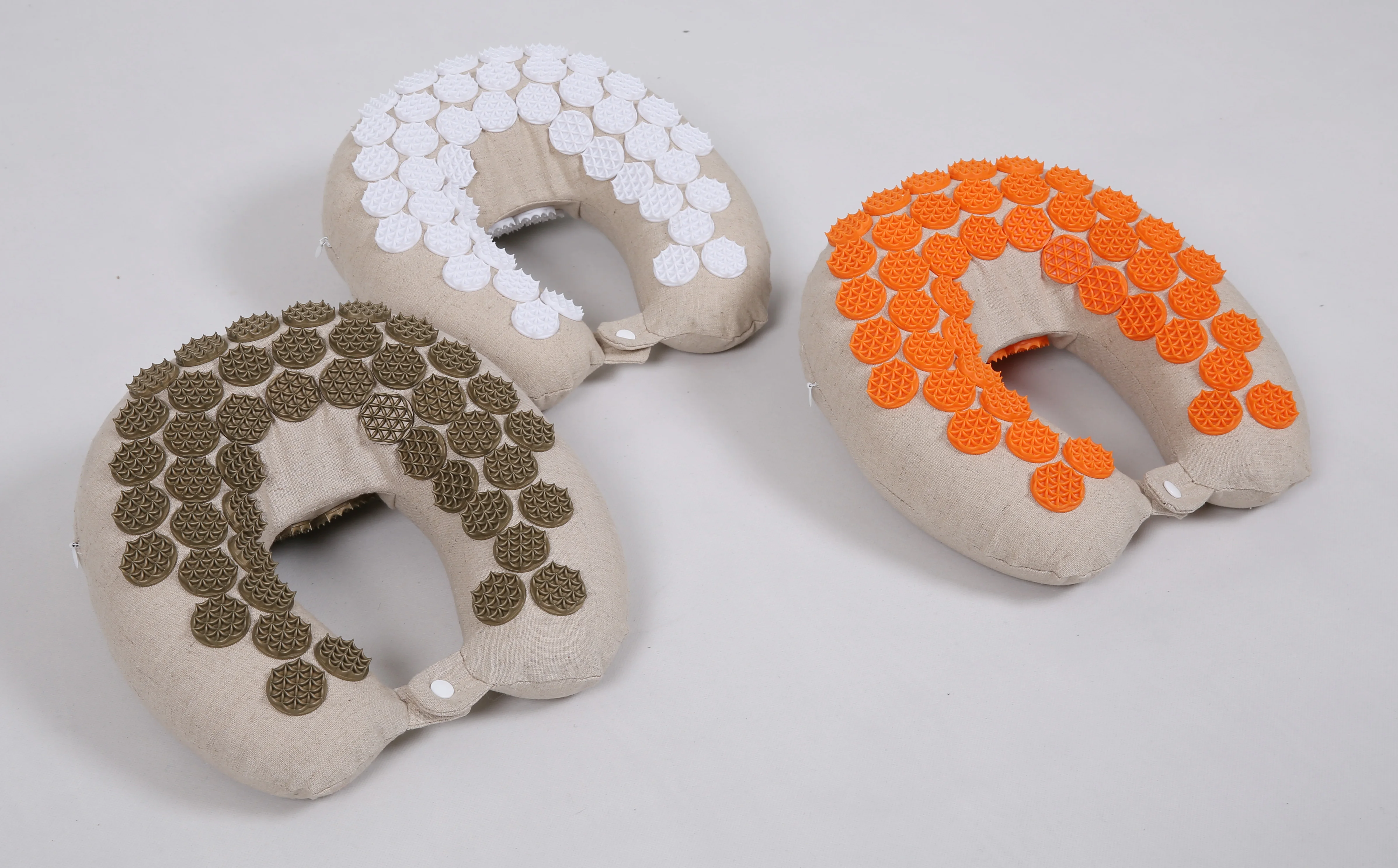 Acupuncture Travel Pillow Memory Foam Neck Car Airplane U Shape Pillow