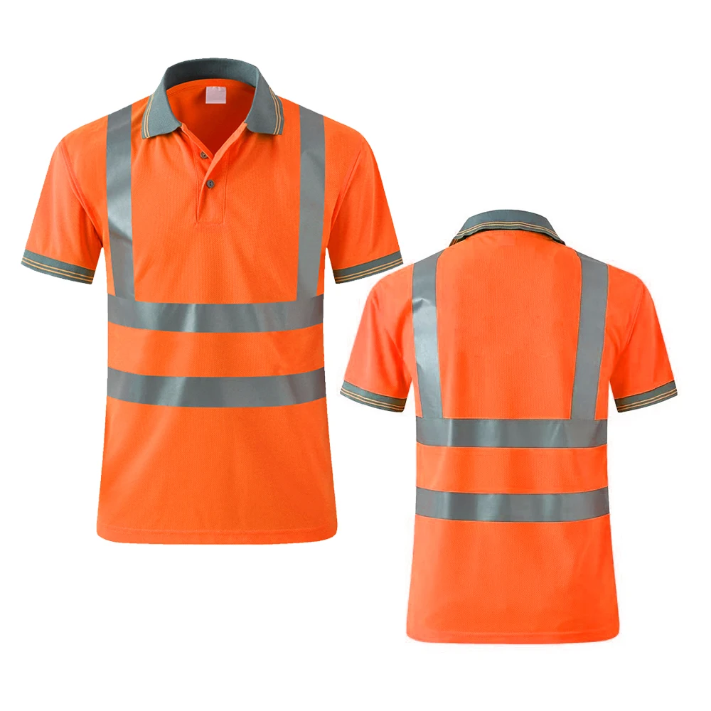 Hi vis Traffic Road Signs Reflective Safety Shirt