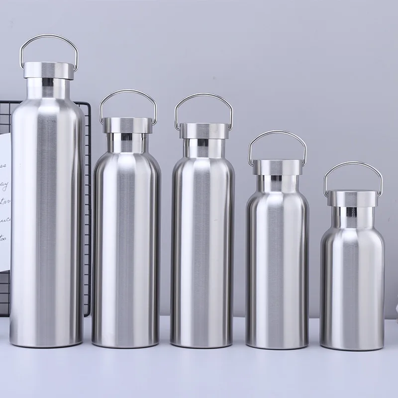 2022  400ML  500ML  600ML Sport Water Bottles Stainless Steel Water Bottle Insulated Flask Water Vacuum Flasks