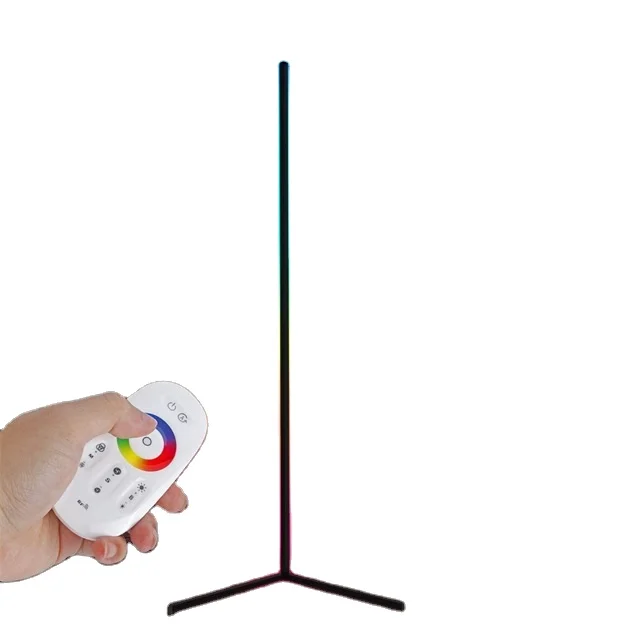 New Product Modern Remote APP Controlled Nordic Decorative Standing rgb floor lamp Interior For Bedroom