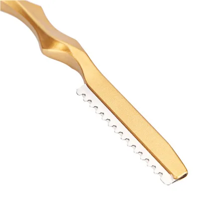 handheld convenient vintage Salon hair Stainless Steel Blade Face a haircut is Thin hair knife Hair Shaper Razor