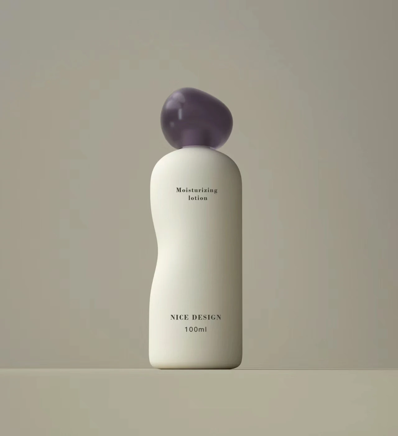 NEW DESIGN empty refillable 30ml 50ml 100ml plastic pet cosmetic packaging unique face oil  bottle for body lotion pump bottle