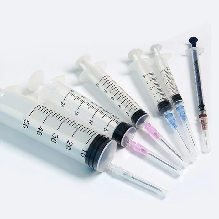veterinary used plastic disposable syringe
