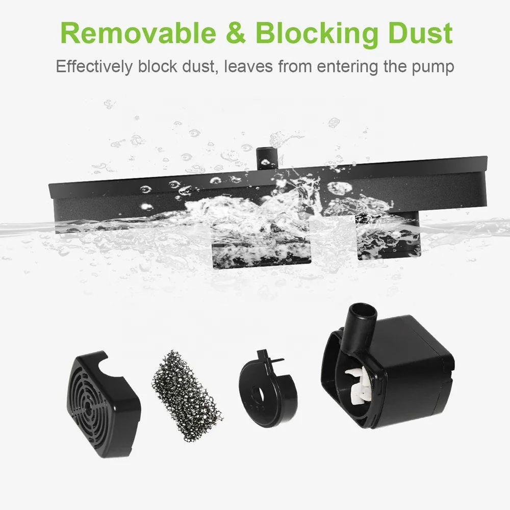 3W Solar Powered Water Fountain for Garden Bird Bath Patio Villa Amazon hot sales China Hai Mi factory