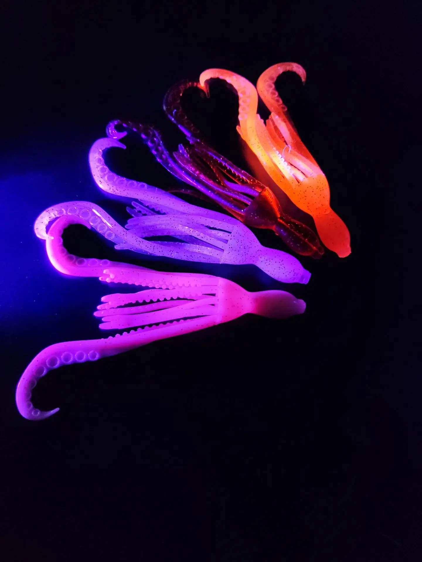 Wholesale fishing lure 10cm 4g soft bait octopus lure squid skirts tpe soft lure